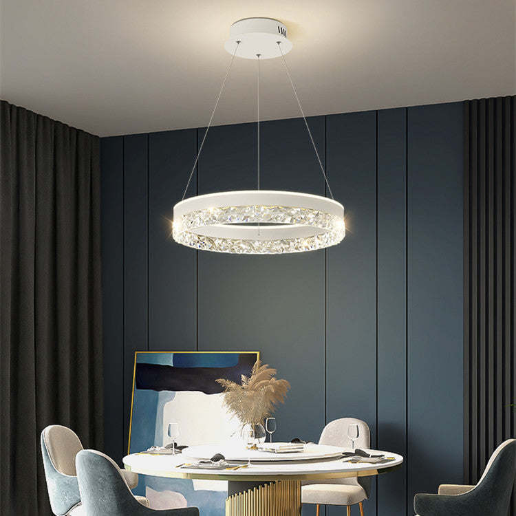 Modern Minimalist Scandinavian Dining Room Chandelier.